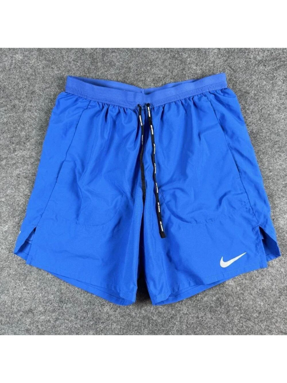 Nike Running Shorts Mens Size Small Blue Dri-Fit 7 Inseam Lightweight Pockets